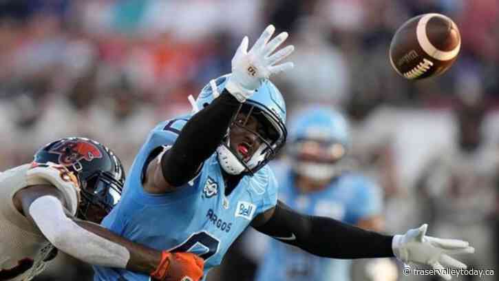 Argos defender Robertson looking forward to rematch with Stampeders