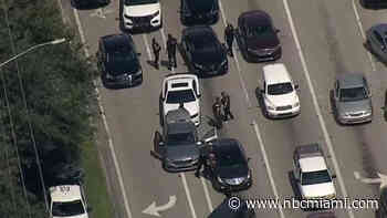 2 suspects in custody after chase involving carjacked vehicle ends in Miramar