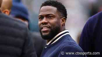 Kevin Hart tears abdomen, winds up in wheelchair after racing former NFL RB Stevan Ridley