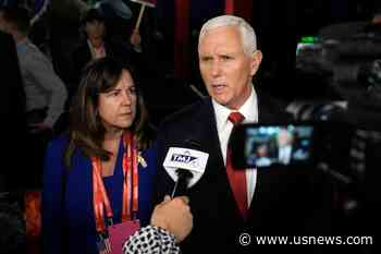 Pence Says 'Elections Are About Choices' After Combative First Debate Performance