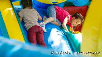 Local group hosting Back 2 School Jam in Hampton featuring music, food, fun, and a bouncy house