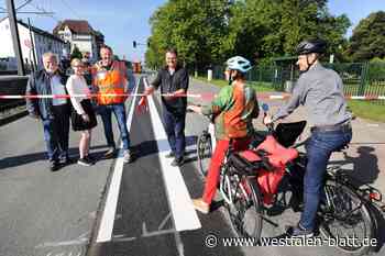Bikelane ist jetzt fertig