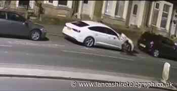 Burnley: Wingmirror punched off car causing mindless damage