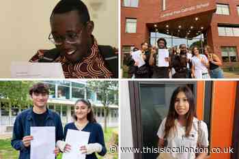 Students in north London find out GCSE results 2023 - recap