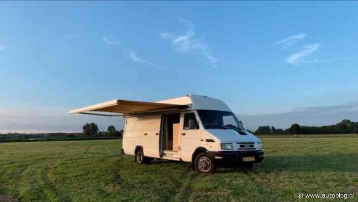 Camper van Max Verstappen nu te koop voor weinig