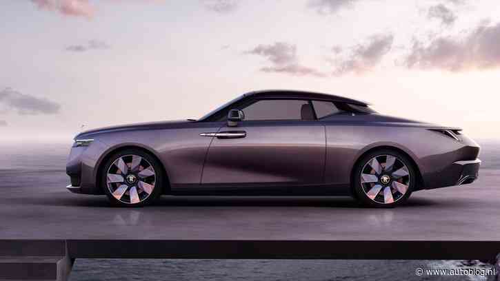 Rolls-Royce Amethyst Droptail heeft een houten spoiler
