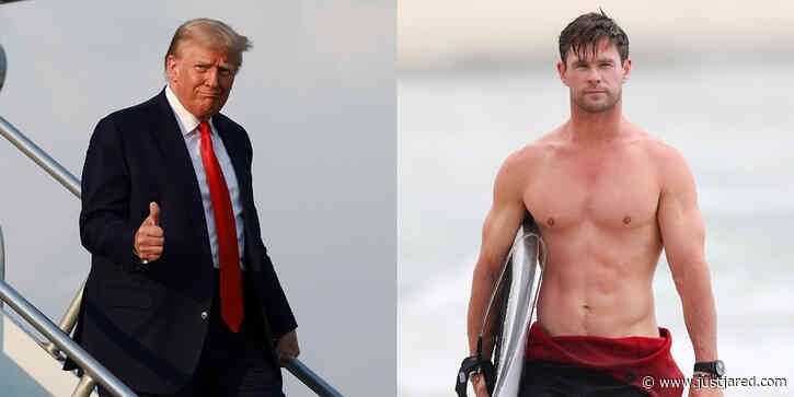Donald Trump's Height & Weight Claimed to Be as Chris Hemsworth During 'Thor' Filming