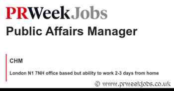 CHM: Public Affairs Manager