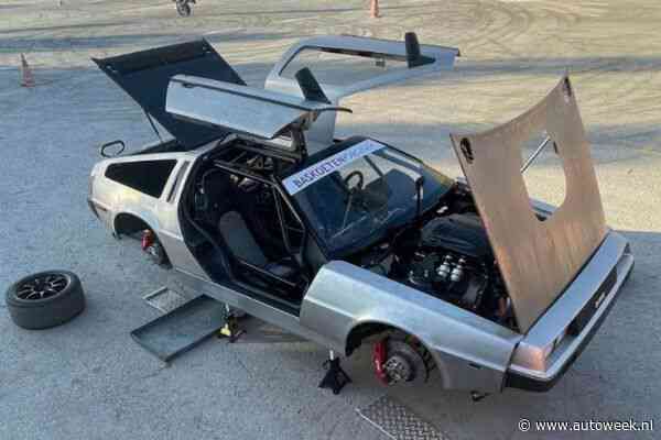 DMC DeLorean driftauto met 650 pk V8 voor prins Bernhard