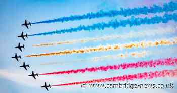 Red Arrows set to fly over Cambridgeshire today – here's where you can see them