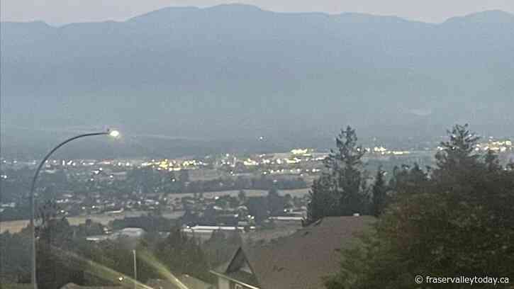 Air quality to worsen Friday in Chilliwack