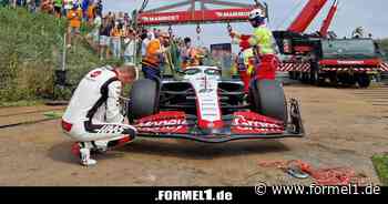 F1-Training Zandvoort: Nico Hülkenberg crasht zum Auftakt