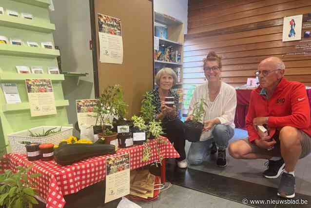 Groentetafel in bibliotheek: kleinschalig maar leuk initiatief