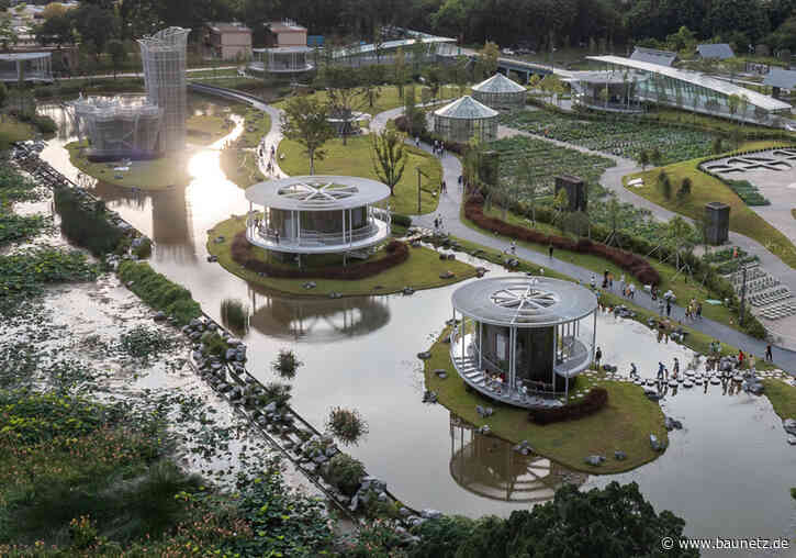 Lotusblume über Kläranlage
 - Park in Shenzhen von NODE