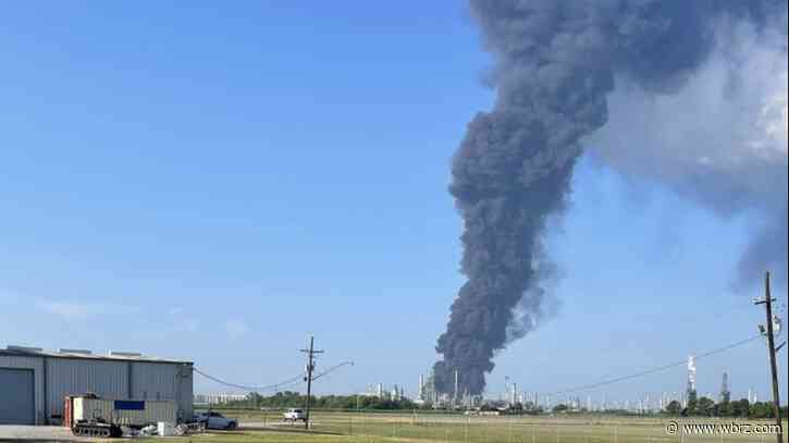 Fire breaks out at refinery in St. John the Baptist Parish; no injuries reported