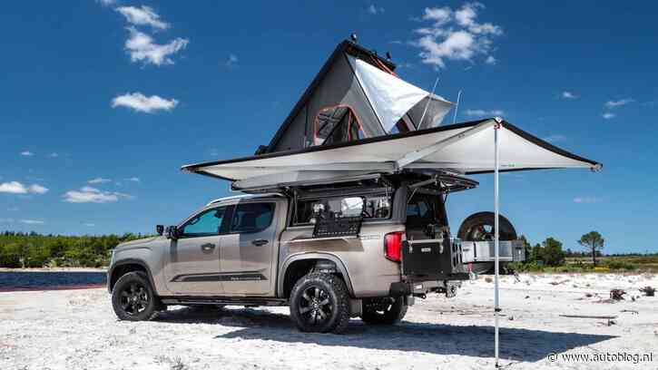 Kamperen voor bazen in Volkswagen Amarok PanAmericana