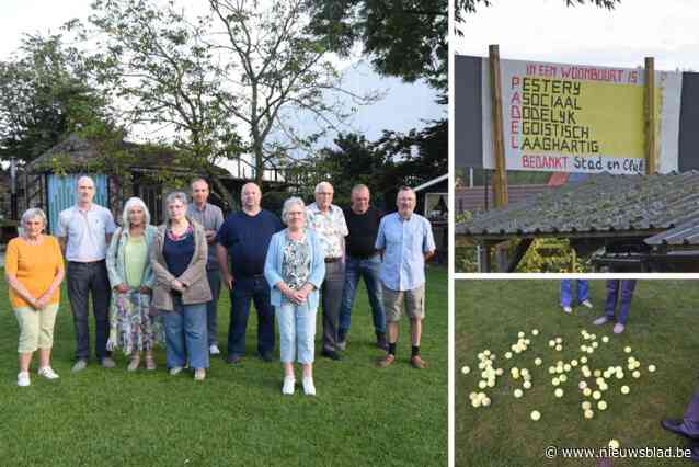“Alleen de honden houden het nog uit in onze tuinen”: buren zijn ballen en “getier van sporters” vanop padelterrein kotsbeu
