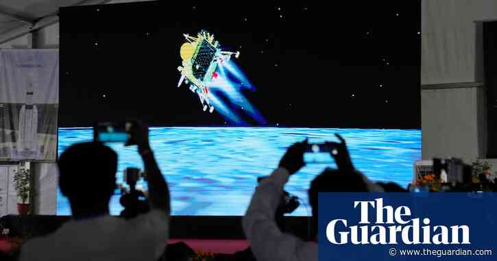 India lands spacecraft near south pole of moon in historic first