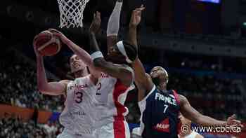 Canada makes statement with blowout victory over France in basketball World Cup opener