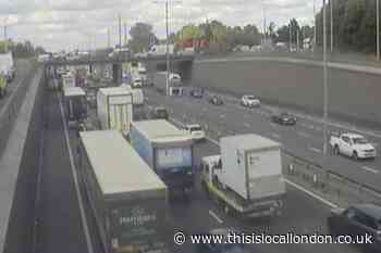 RECAP: Severe delays on Dartford Crossing M25 approach