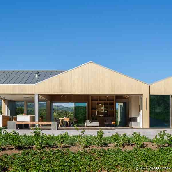 Tyreus Design Studio wraps open-air Sonoma farm house in wood