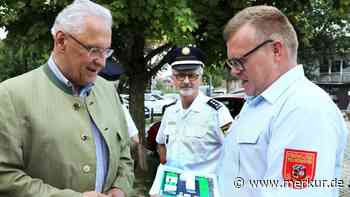 „Blaulicht-Empfang“: Innenminister Herrmann dankt Rettungskräften im Landkreis Freising