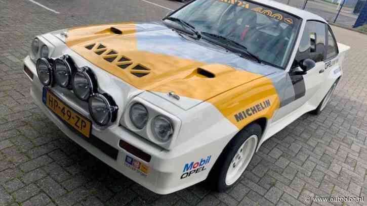Koop een roestvrije rally Opel Manta