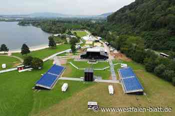 Weser Open Air in Höxter: Tausende Schlagerfans freuen sich auf  See-Premiere