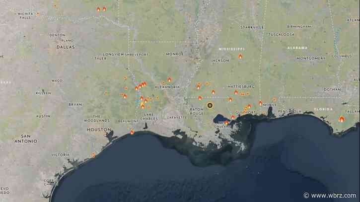 Website helping Louisianians track wildfires across state, beyond