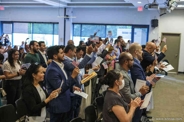 Fifty Arlingtonians become U.S. citizens in first in-person naturalization ceremony since 2019