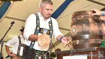 O´zapft is: Das Penzberger Volksfest ist eröffnet - mit zwei Schlägen