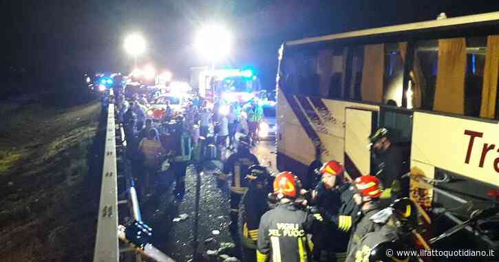 Tamponamento tra tir e pullman sulla A4: “Due feriti in gravissime condizioni”. Nell’incidente coinvolti bambini