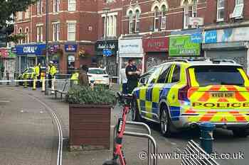 Cyclist rushed to hospital after crash on Bedminster street