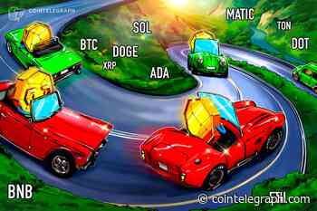 Price analysis 8/25: BTC, ETH, BNB, XRP, ADA, SOL, DOGE, DOT, MATIC, TON