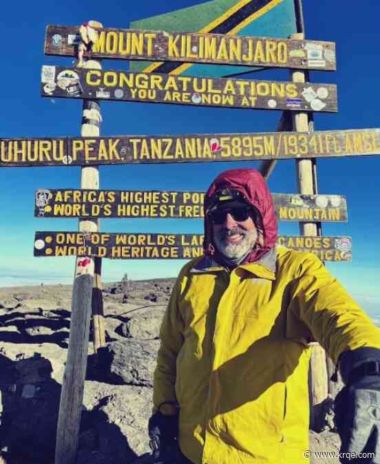 New Mexican Robert Nevada climbed Mount Kilimanjaro