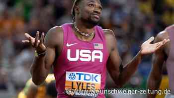 Sprint-Doppel für Lyles - Jackson knapp an Weltrekord vorbei