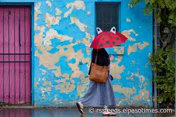 Cool, rainy weather rolls through El Paso