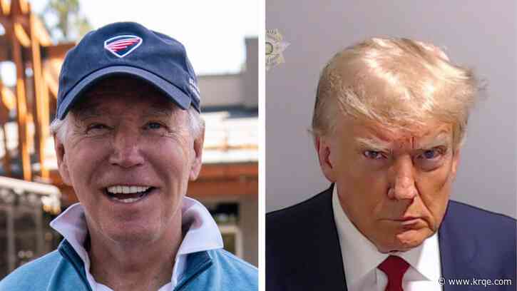 Biden on Trump mug shot: ‘Handsome guy’