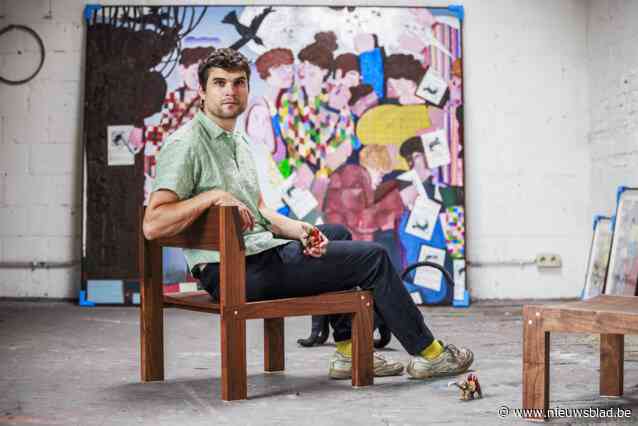 Pieter Jennes laat zich voor nieuwe expo bij Sofie Van de Velde inspireren door brand bij circus Sarrasani: “De romantiek van dit verhaal is mooier dan de realiteit”