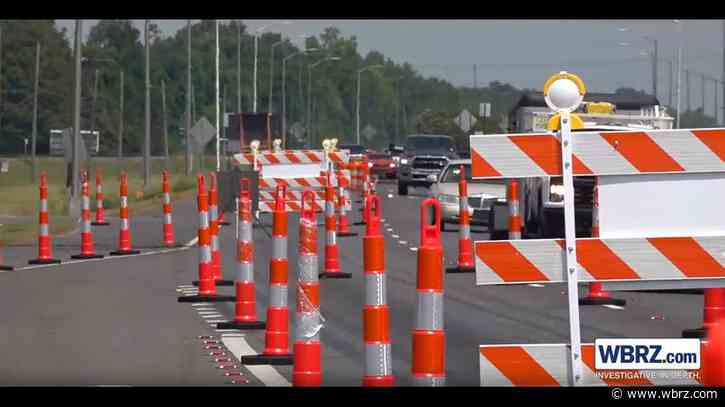 LA 1 in Plaquemine reduced to one lane in each direction for 'critical' repairs; work to last three weeks