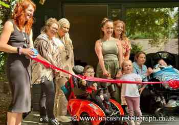 Derian House Hospice unveils woodland counselling pod