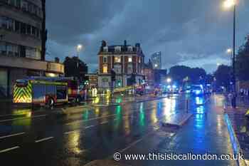 Bow fire: Huge blaze destroys flats at east London building