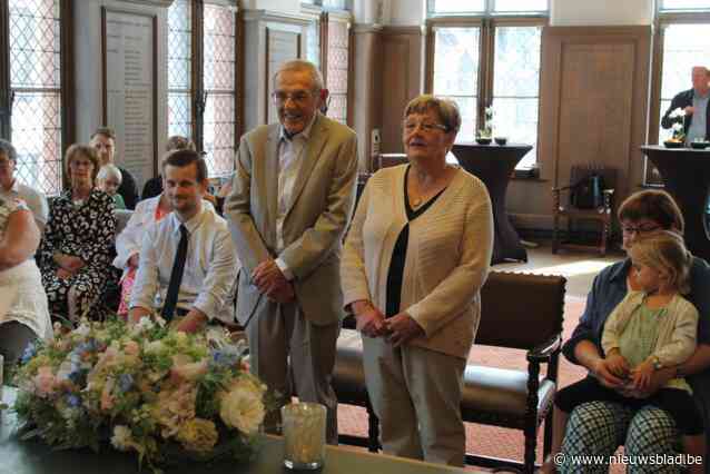 Zestig jaar huwelijksgeluk voor Marnix en Paula