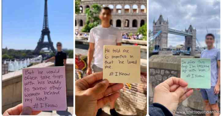 Scopre i tradimenti del fidanzato il giorno prima delle vacanze insieme ma non dice niente: “Lo lascio dopo il viaggio, non voglio perdere i soldi”