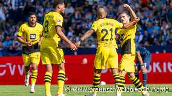 Dortmund rettet Punkt in Bochum - Union vorerst Erster