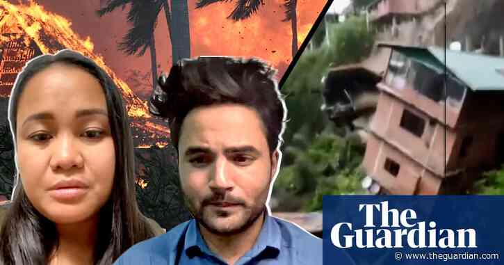 Heatwaves, flood and fire: what it's like to survive 2023's extreme weather – video