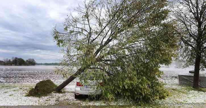 Unwetter-Chaos in Schwaben: Verletzte durch Sturm und Hagel