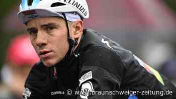 Verregneter Vuelta-Auftakt: Punktsieg für Evenepoel