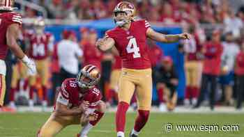 Trouble afoot as 49ers deal with kicking injuries
