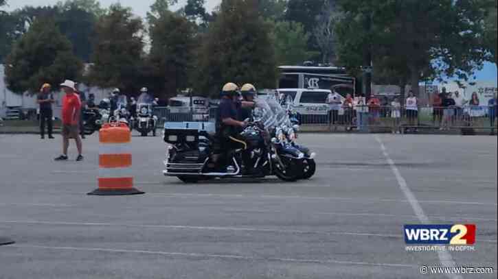 20 motorcycle units compete in Gulf Coast Police Motorcycle Skills Training Championship